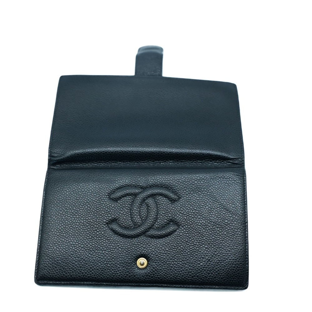 Chanel Black Caviar Leather Wallet - Picture 8 of 17